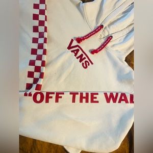 Vans crop top sweatshirt